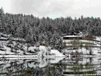 Eflani Göletlerinde Kış Başkadır Eflani Ortakçılar Göleti Kış Manzarası